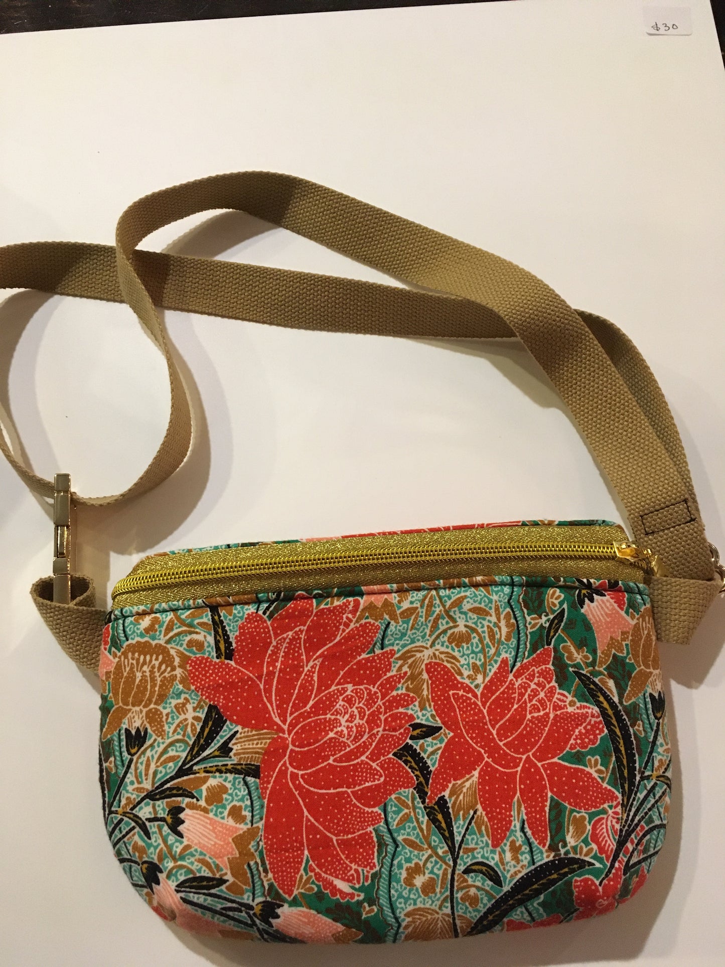 Vintage floral Fanny pack
