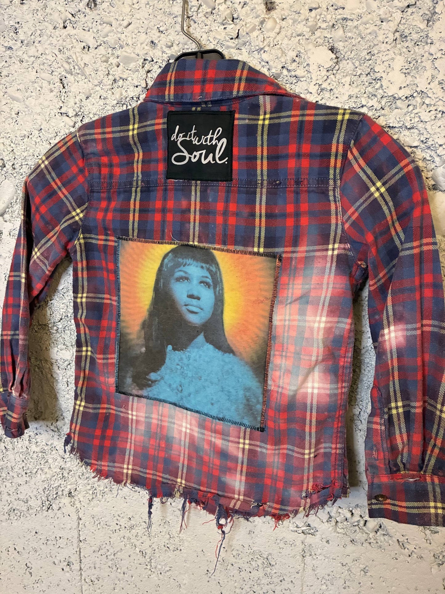 Youth Aretha Franklin Fan Flannel