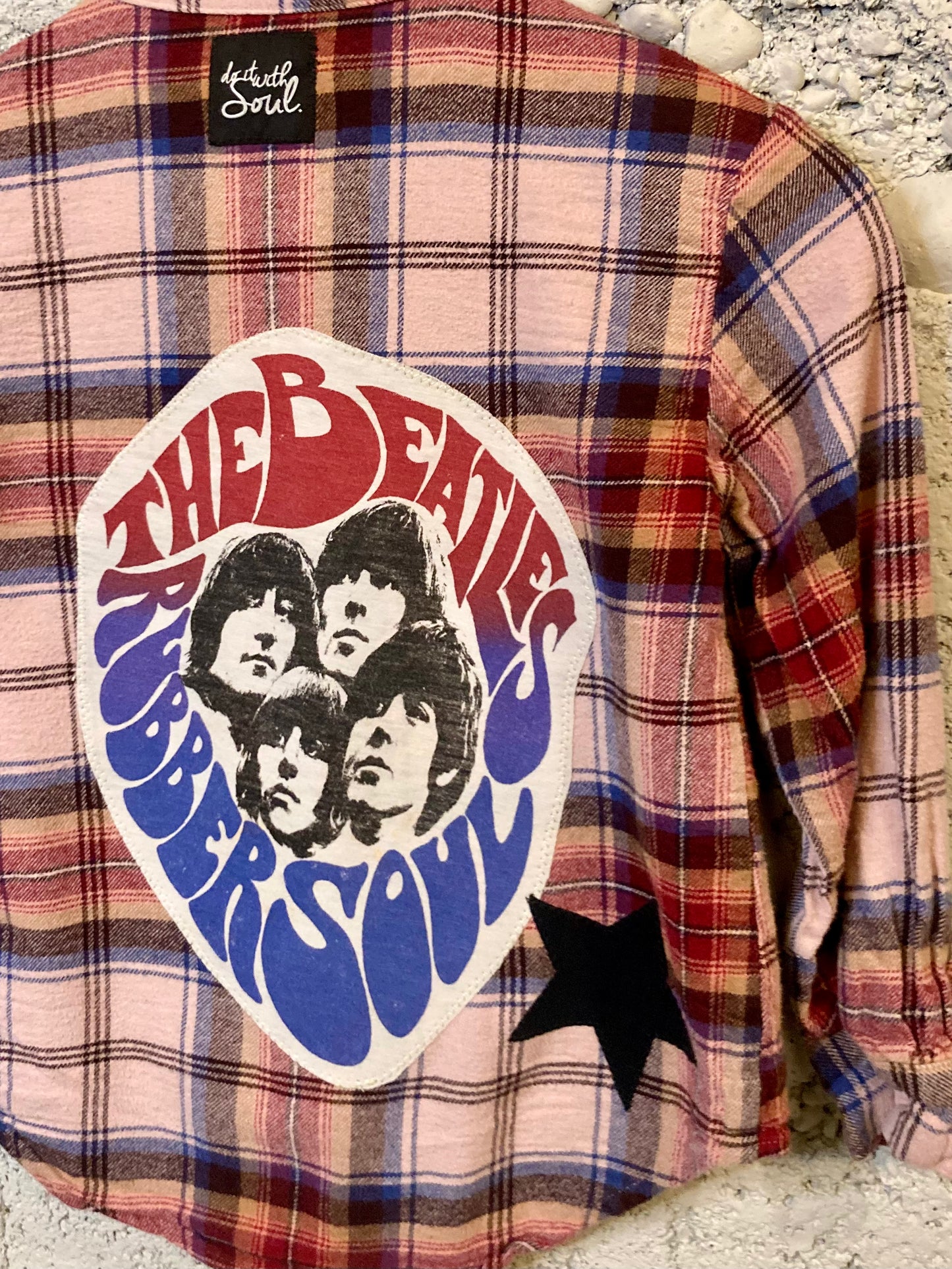 Youth Beatles Rubber Soul Fan Flannel