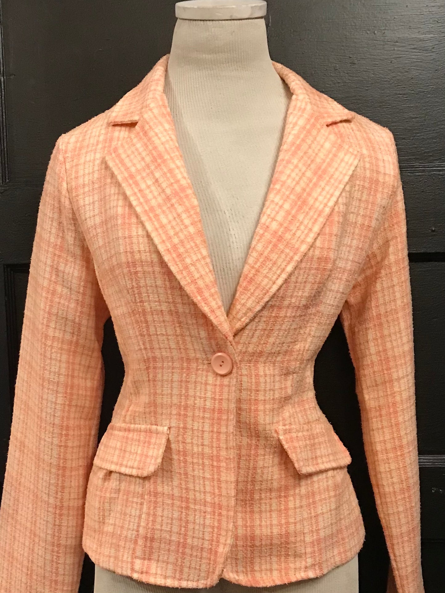 Y2K pink Tweed Jacket