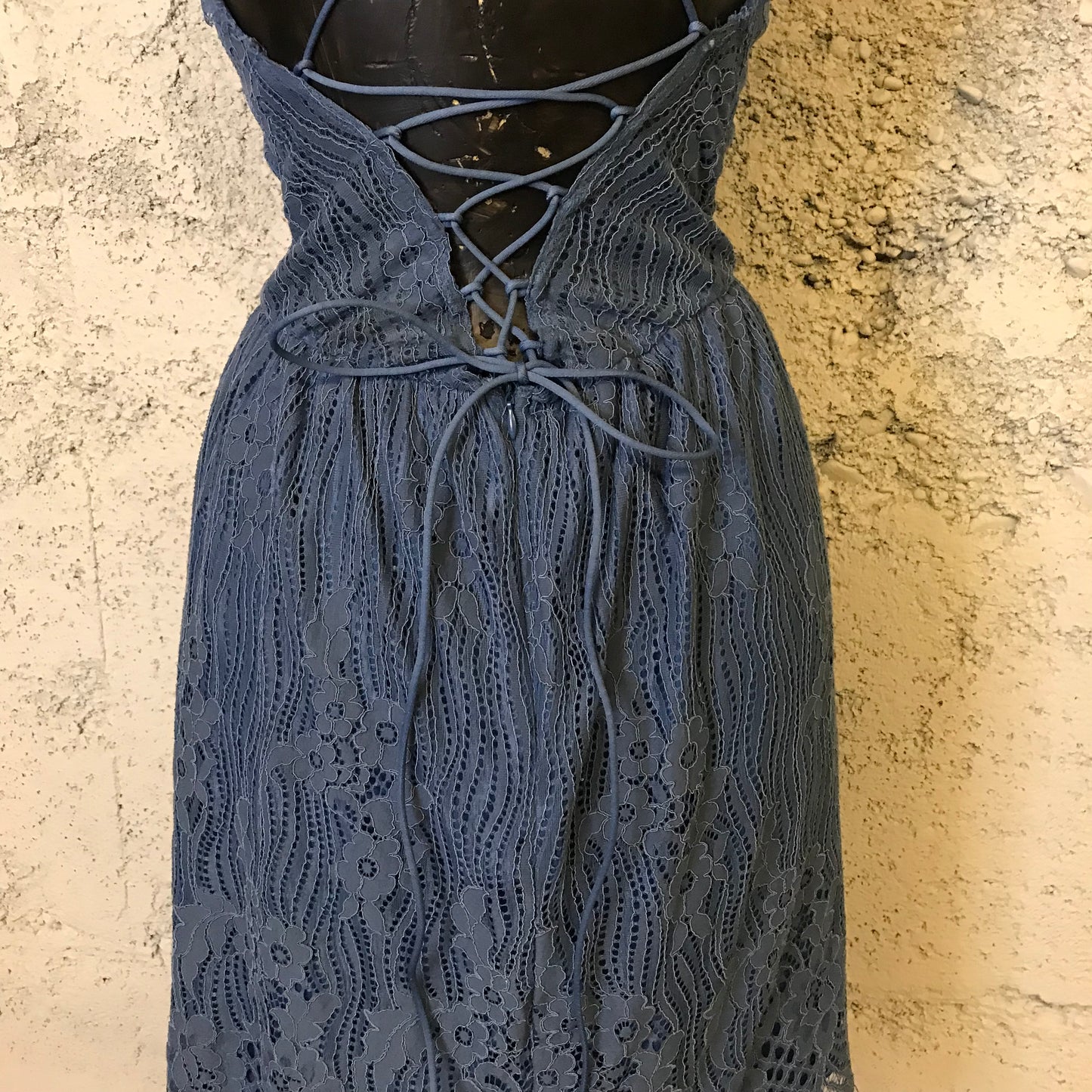 Slate Blue Lace dress