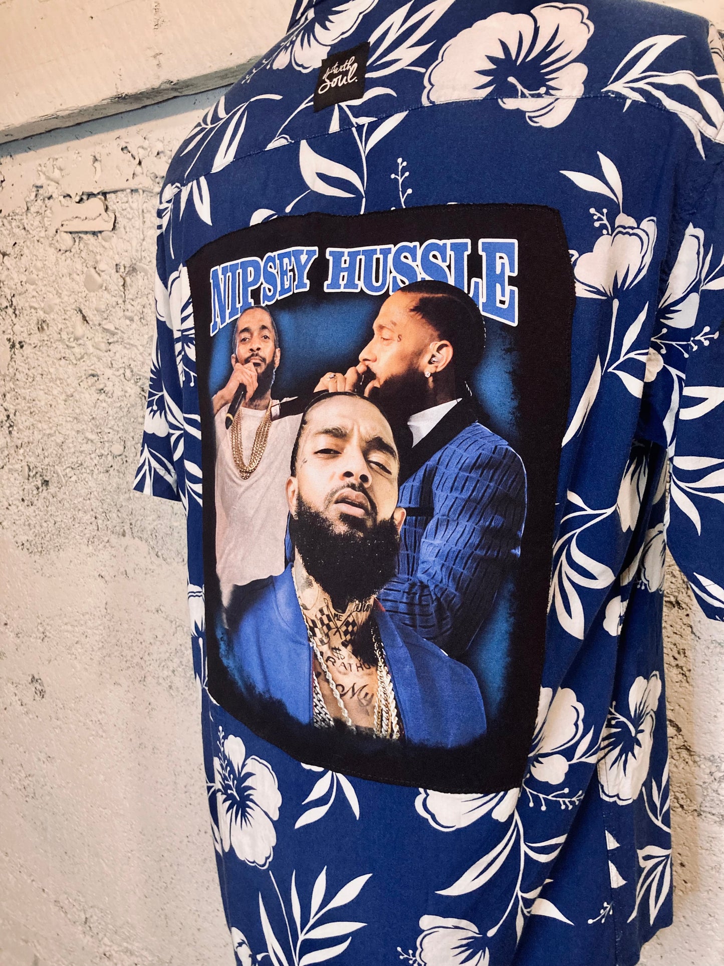 Nipsey Hussel Button Down