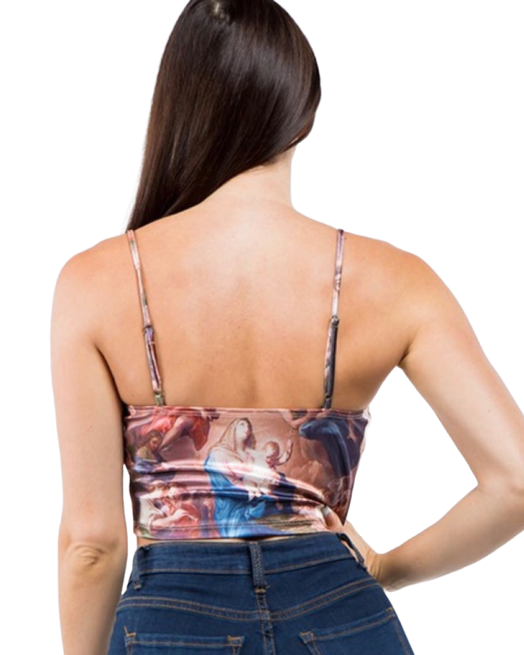 The Madonna Cropped Tank