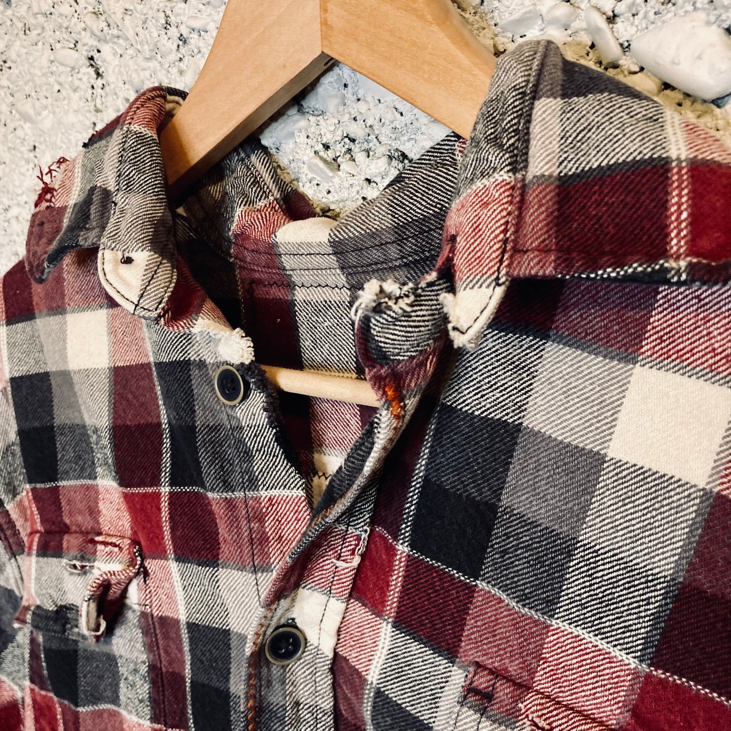 No Strings Band Flannel