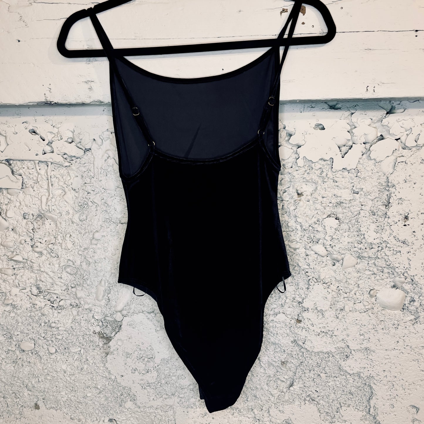 Black Velvet Bodysuit