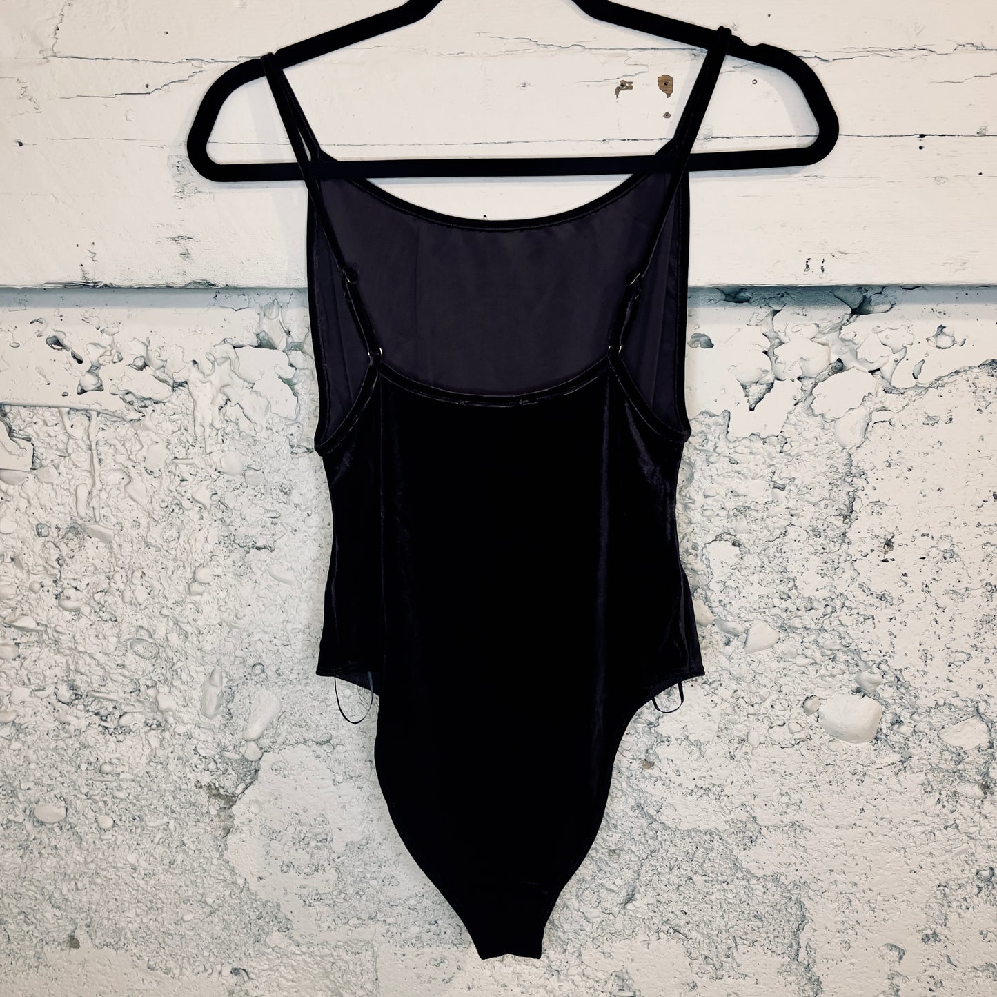 Brown Velvet Bodysuit