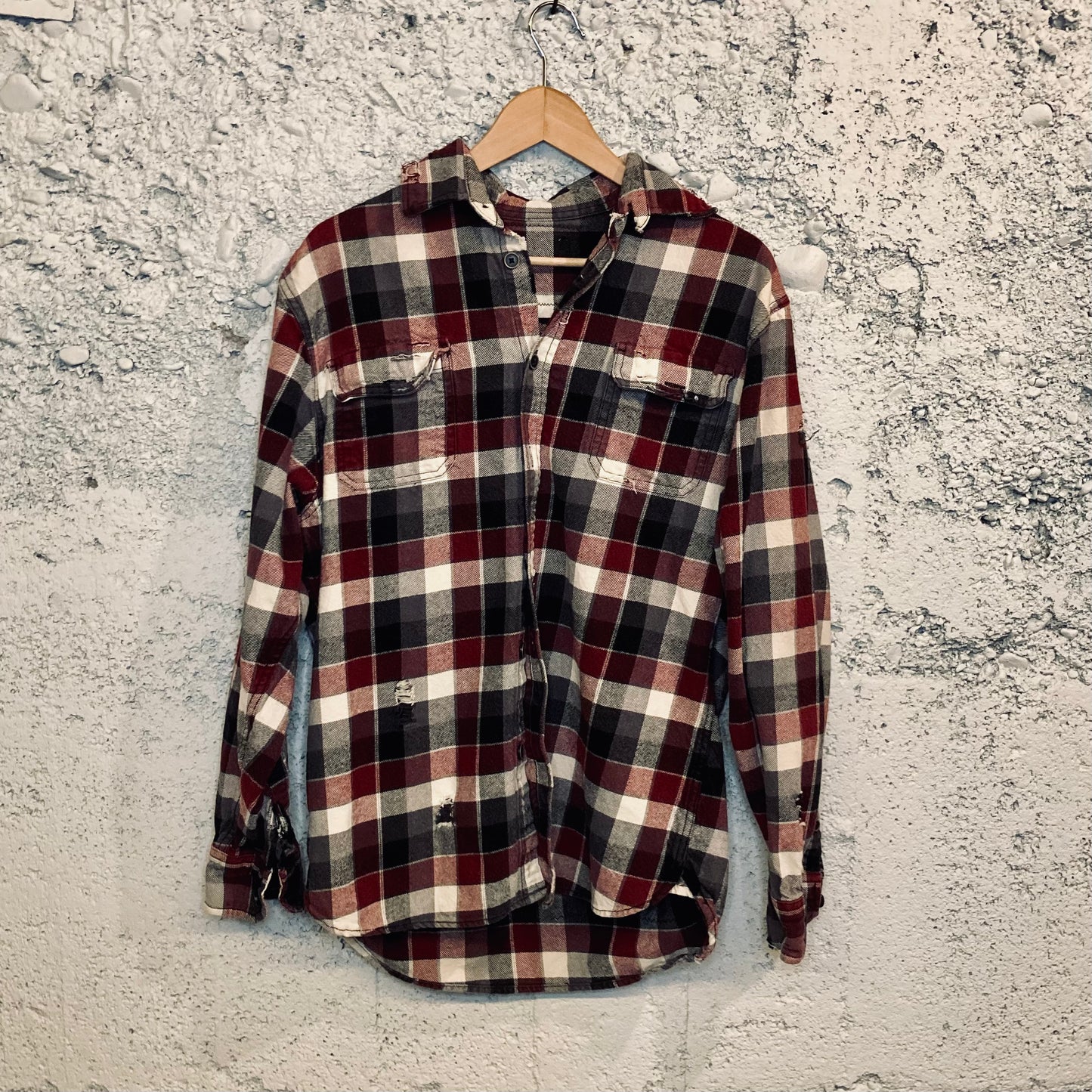 No Strings Band Flannel