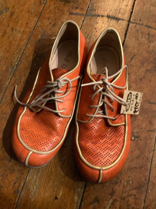 Orange Ocra Loafers