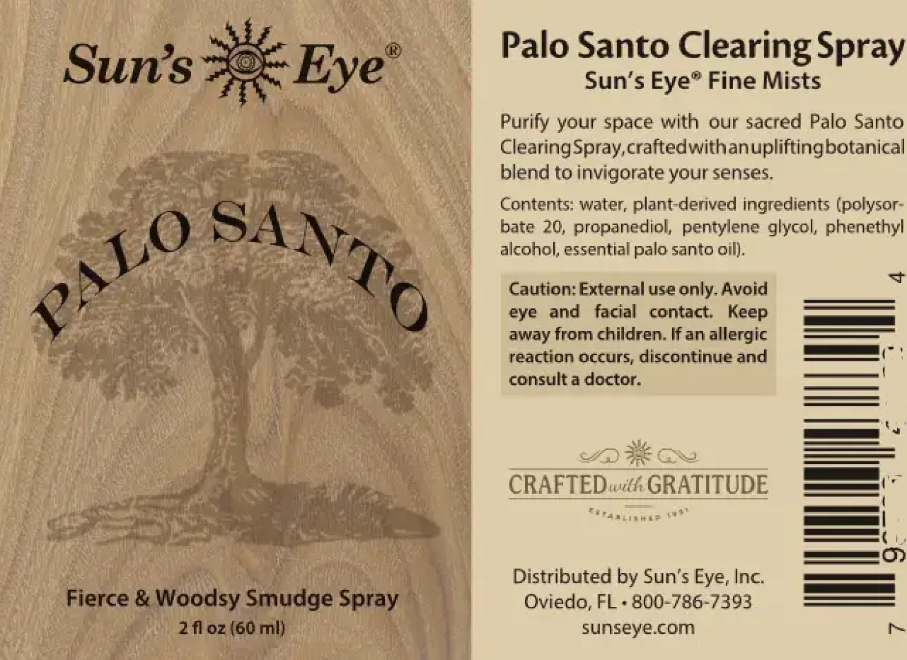 Palo Santo Clearing Spray