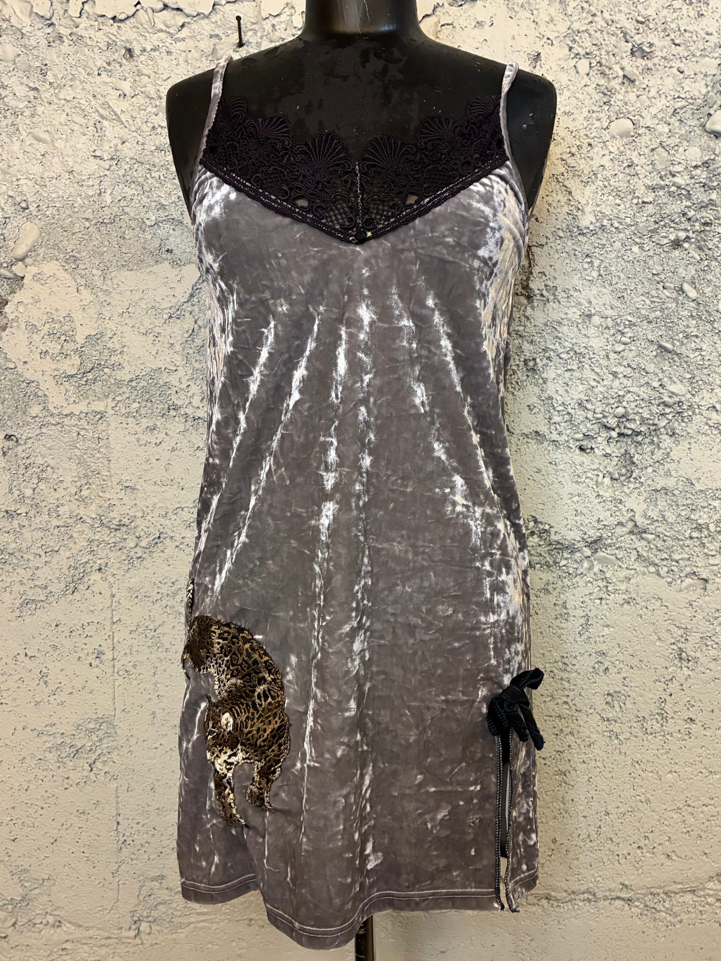 Velvet Rope Slip Dress 02