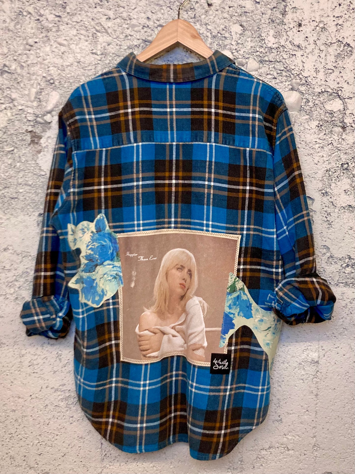 Billie Elish Fan Flannel