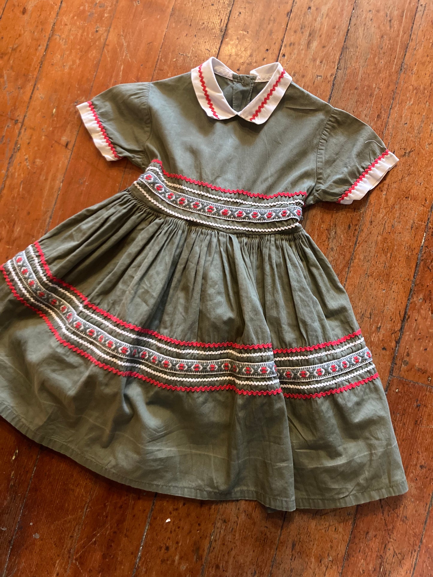 Handmade Vintage Holiday dress