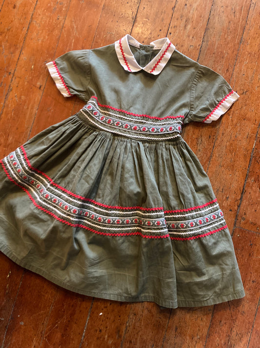 Handmade Vintage Holiday dress