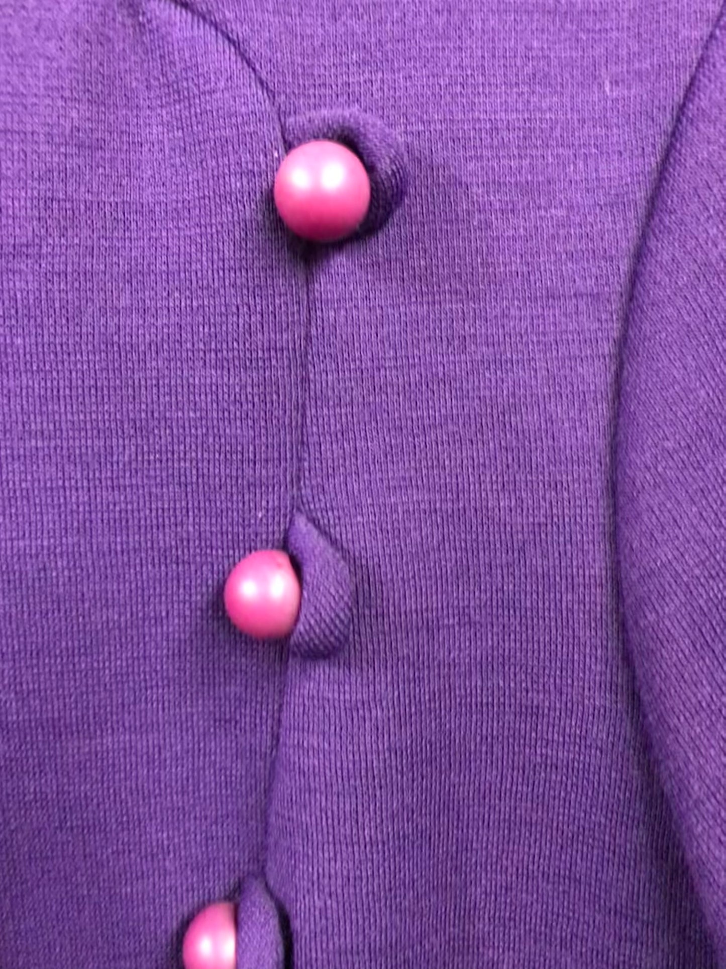 Purple 60s Mod Dress