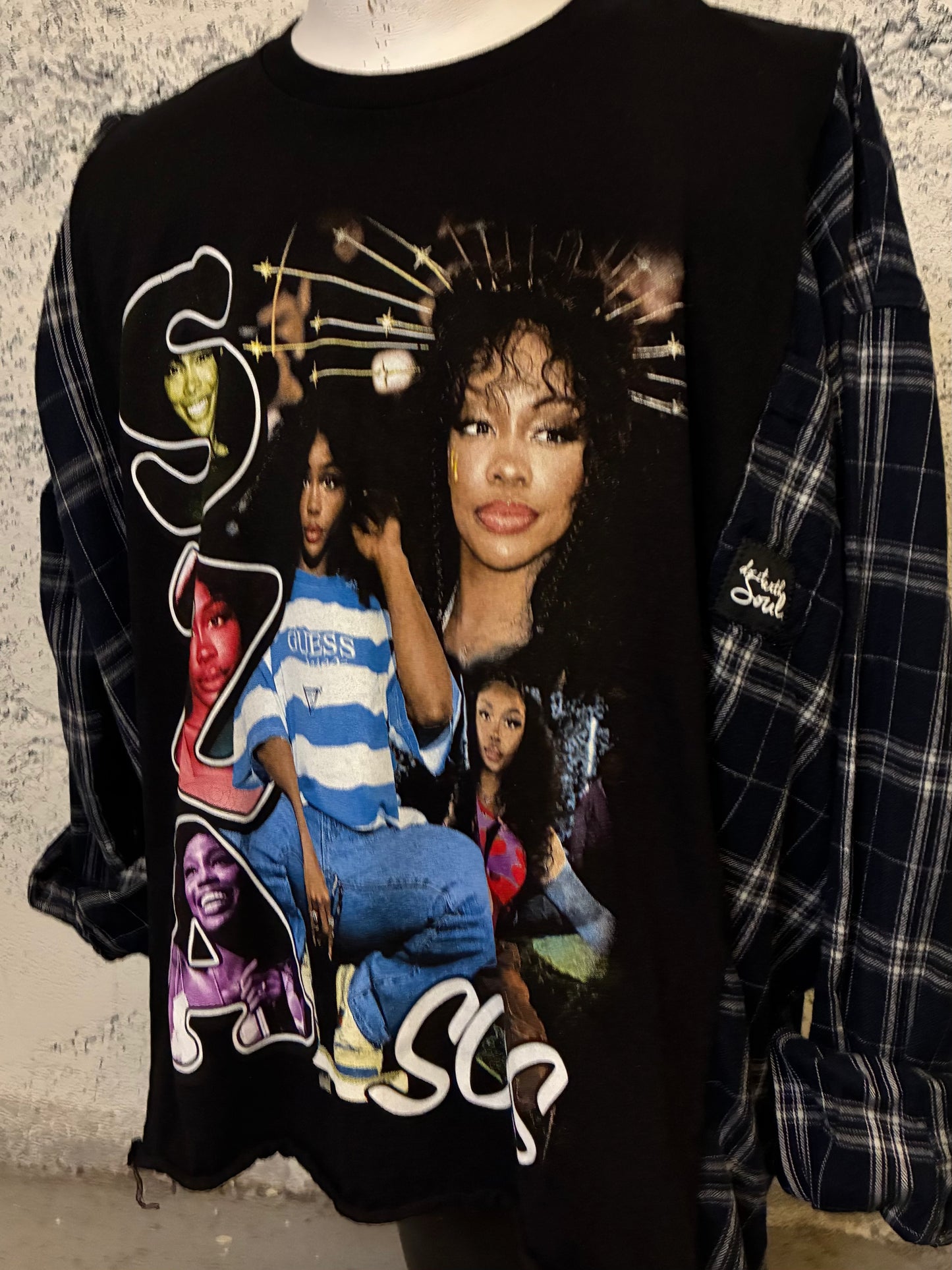 Sza Blue Sloucho