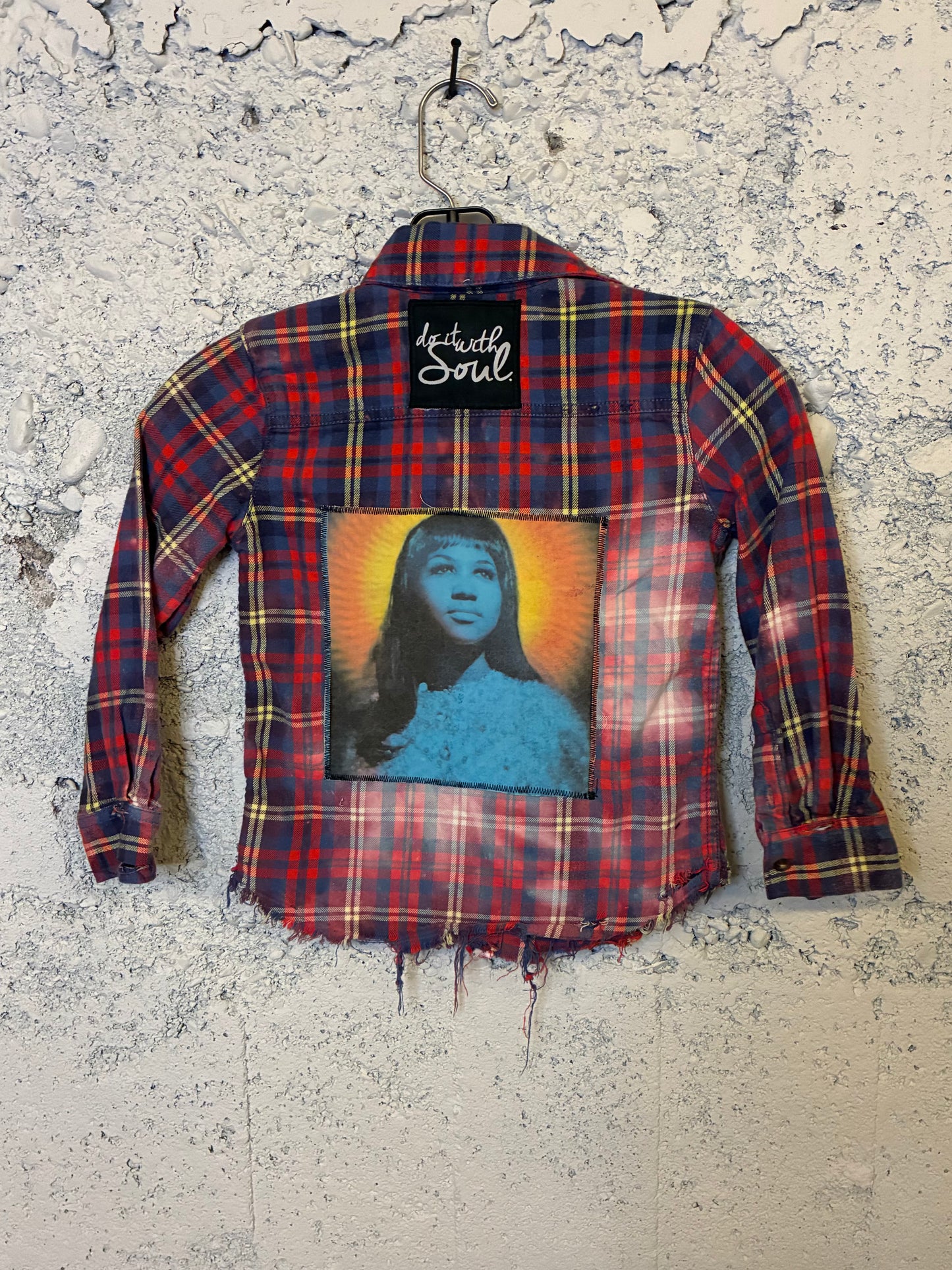 Youth Aretha Franklin Fan Flannel