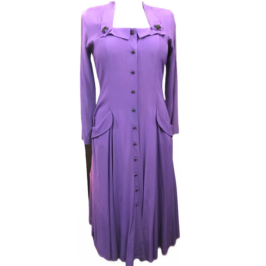 Purple Wild Rose Dress