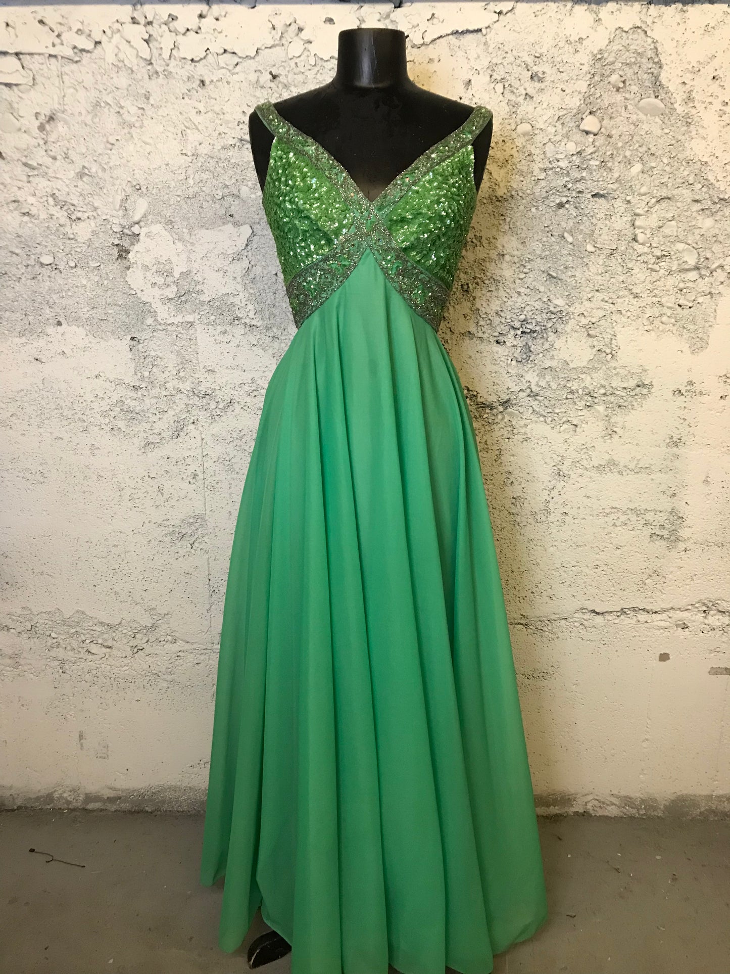 Seafoam Dream Mike Benet Gown