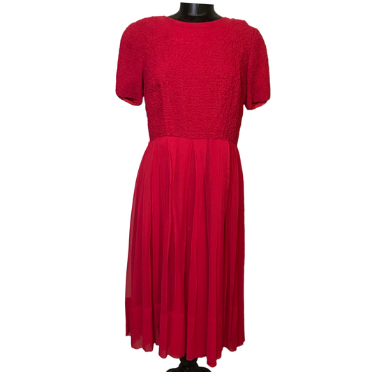 Mendel Raspberry Dress