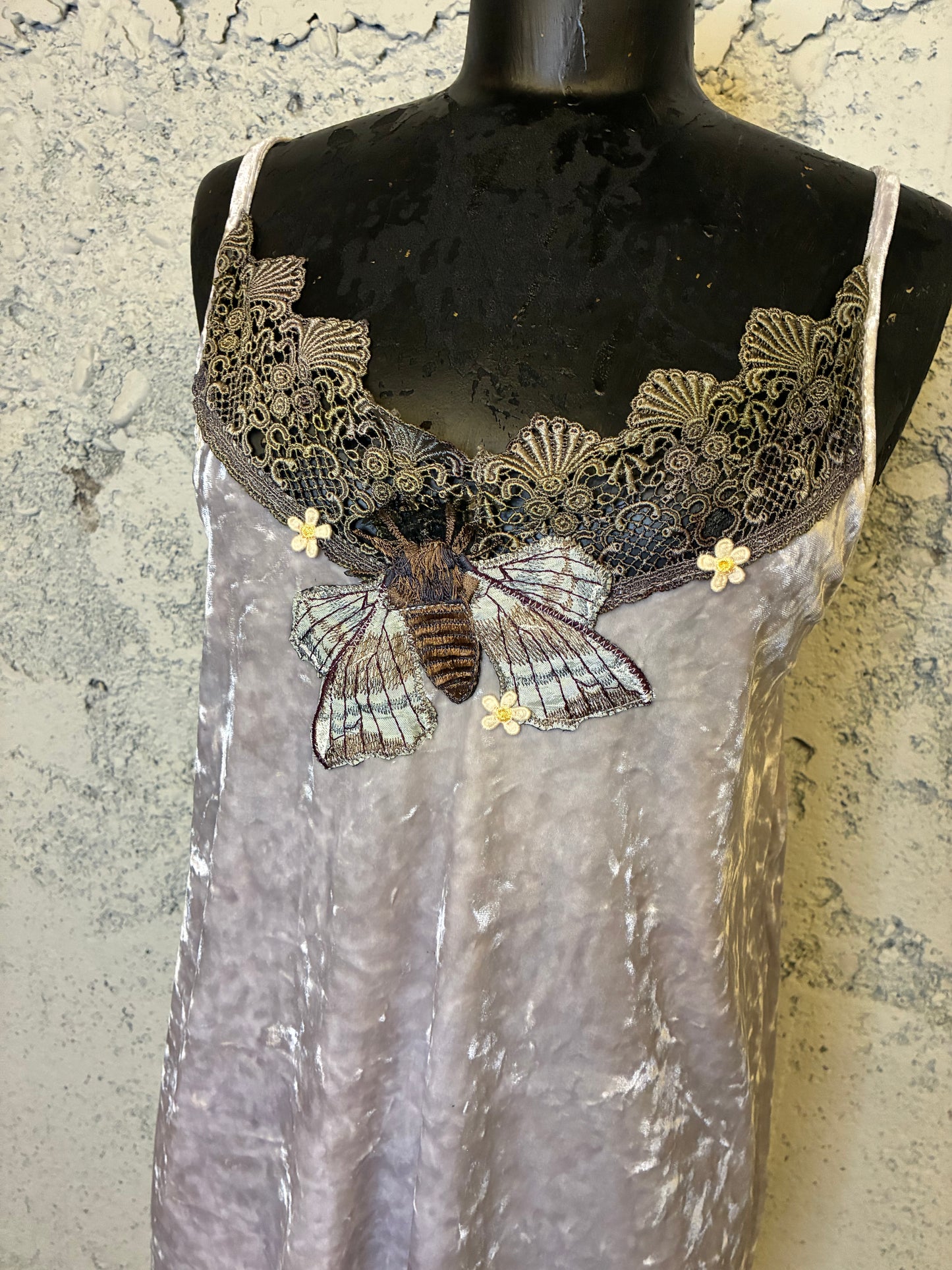 Velvet Rope Slip Dress 01