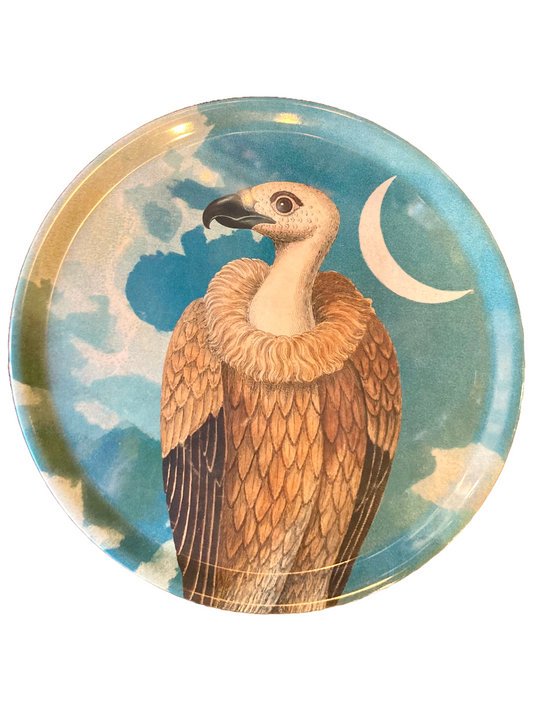 John Derian Scavenger Hunt Vulture Serving Platter