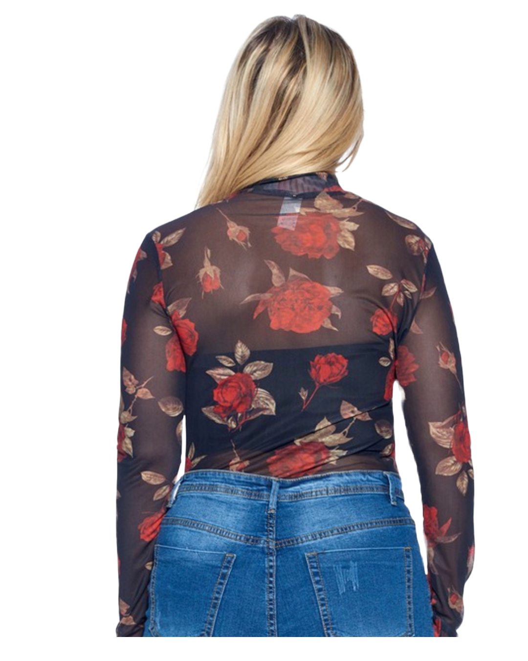 Kiss From A Rose Body Suit-CURVES
