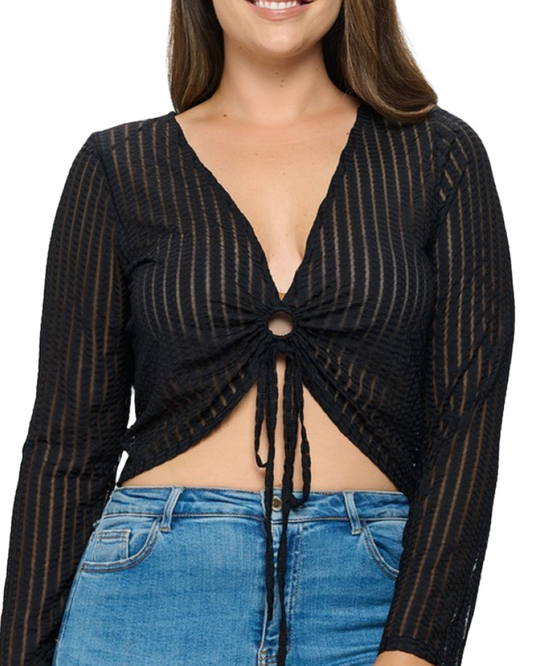 Mariah Butterfly Top-CURVES