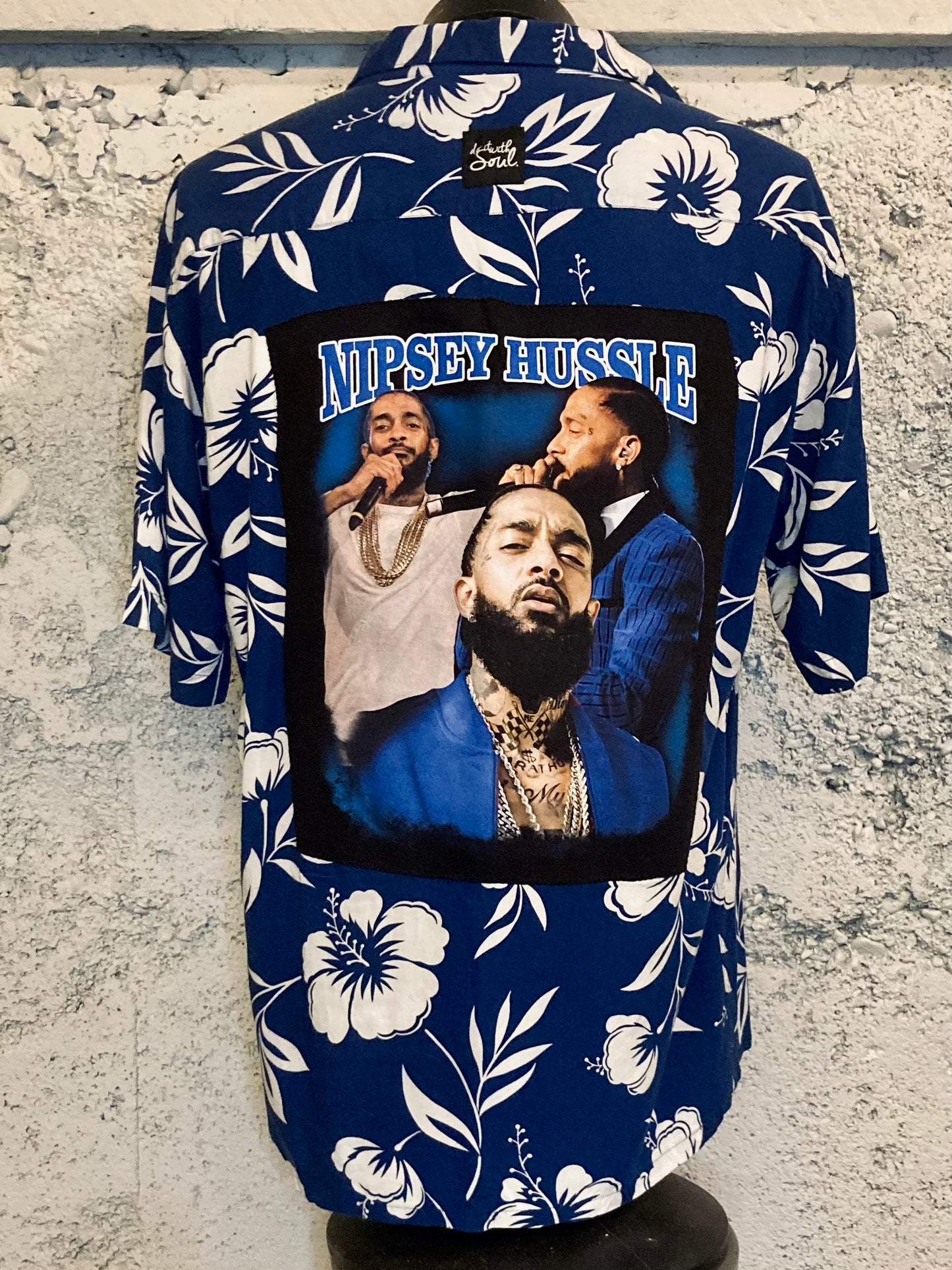 Nipsey Hussel Button Down