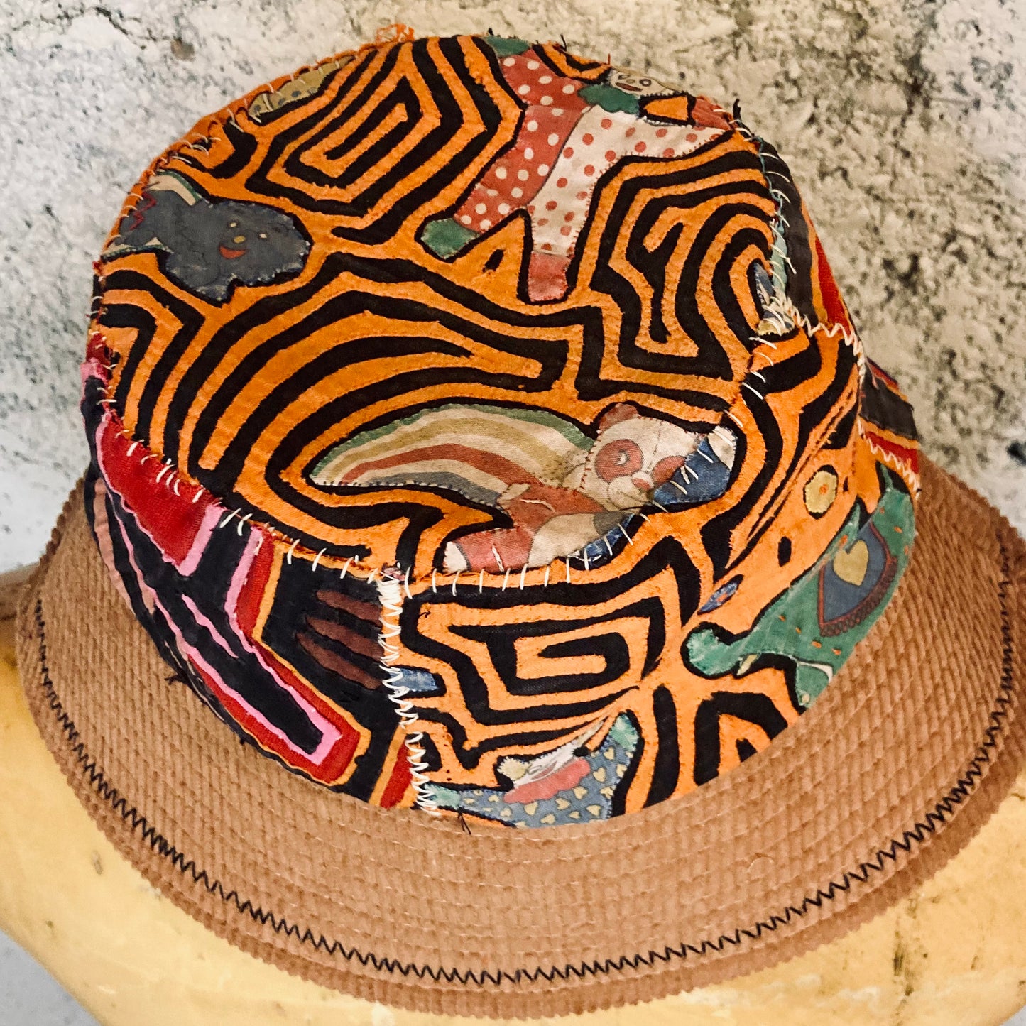 Patchwork Bucket Hat