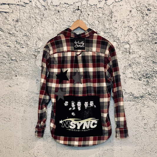 No Strings Band Flannel